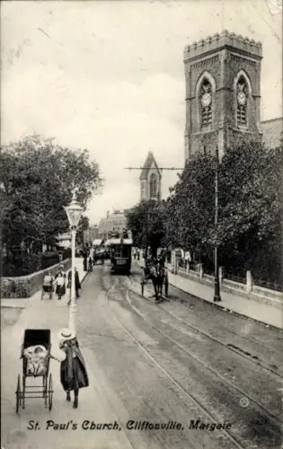 PC Cliftonville Margate Kent England, St. Paul's Church