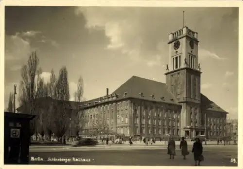 Foto Ak Berlin Schöneberg, Rathaus