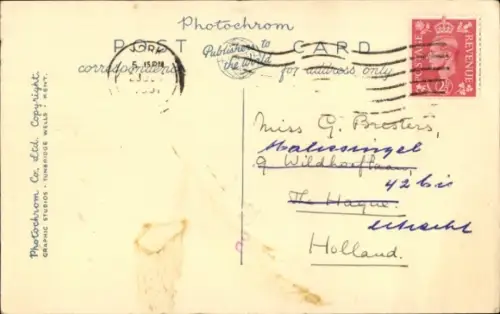 Ak York Yorkshire England,  Stadtmauern, Minster, V2768