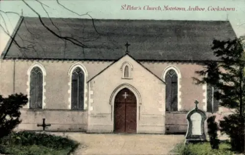 Ak Cookstown Ardboe Co. Tyrone Nordirland, St. Peters Church