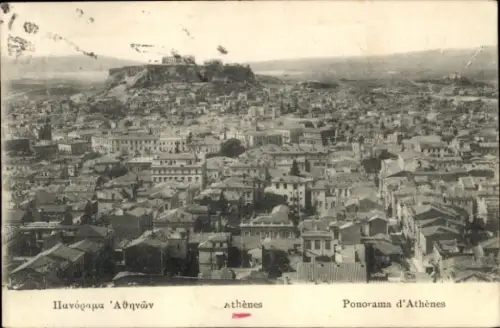 Ak Athen Griechenland, Panorama