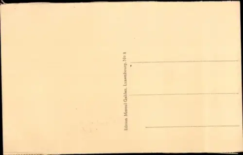 Ak Luxemburg, Plateau Rham, Grund