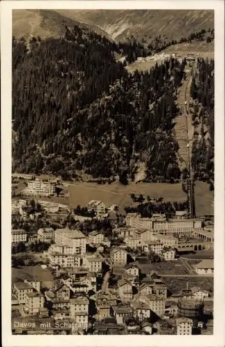 Ak Davos Dorf Kanton Graubünden, Landschaftsaufnahme, Berge,  Schatzalp,  