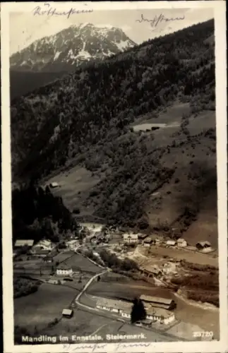 Ak Mandling Schladming Steiermark,  Berglandschaft, 
