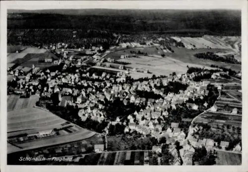 Ak Schönaich Württemberg, Luftaufnahme
