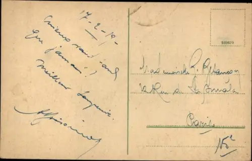 Ak Saarlouis Saarland, Gymnasium mit Kloster