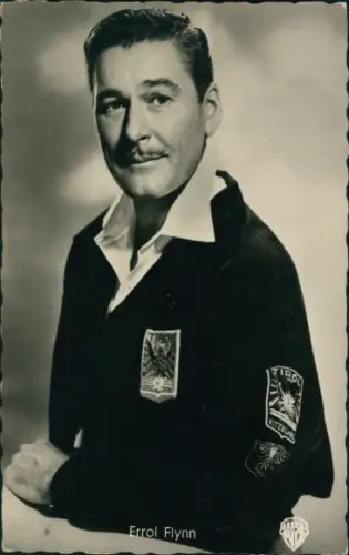 Ak Schauspieler Errol Flynn, Portrait