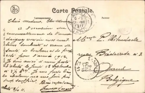 Ak Congo Belge DR Kongo Zaire, Capture d'un crocodile