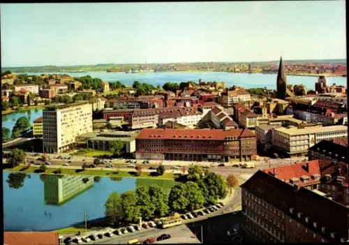 Ak Kiel Schleswig Holstein, Blick vom Rathausturm