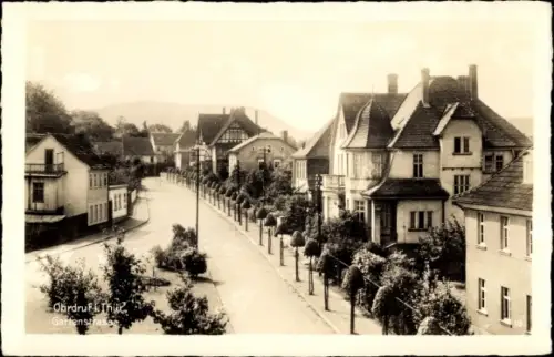 Ak Ohrdruf in Thüringen, Gartenstraße