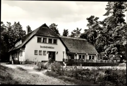 Ak Barth an der Ostsee, Konsum-Gaststätte Tannenheim