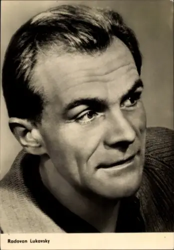 Ak Schauspieler Radovan Lukavsky, Portrait, Progress Starfoto