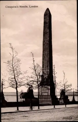 Ak London City England, Cleopatra's Needle