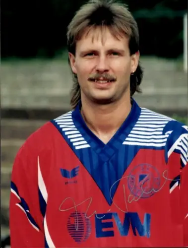 Autogrammkarte Fußballer Thomas Pahl, 1. FC Magdeburg, Autogramm