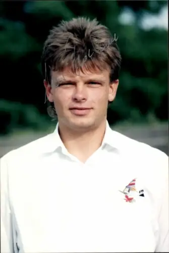 Autogrammkarte Fußballer Jens Uwe Rosse, 1. FC Magdeburg, Autogramm