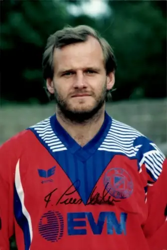 Autogrammkarte Fußballer Frank Siersleben, 1. FC Magdeburg, Autogramm