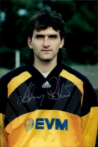 Autogrammkarte Fußballer Robert Labancz, 1. FC Magdeburg, Autogramm