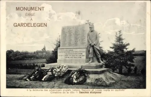 Ak Gardelegen in der Altmark, Denkmal