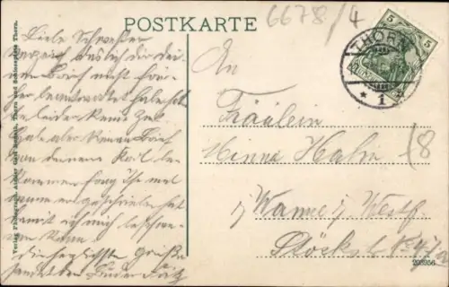 Ak Toruń Thorn Westpreußen, Eisenbahnbrücke, Weichsel