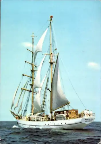 Ak Segelschulschiff Wilhelm Pieck, Volksmarine