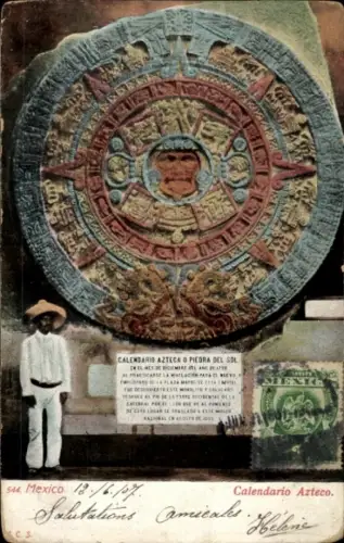 Ak México, Calendario Azteco