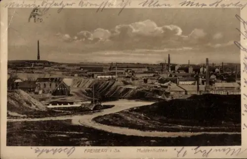Ak Freiberg in Sachsen, Muldenhütten