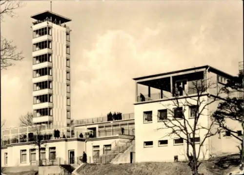 Ak Berlin Köpenick, Müggelturm mit Gaststätte