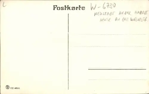 Ak Neustadt an der Haardt Neustadt an der Weinstraße, Ostschule