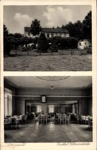 Ak Walddorf Kottmar in der Oberlausitz, Gasthof Kottmarwald