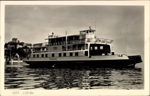 Ak Bodensee, Fähre Konstanz