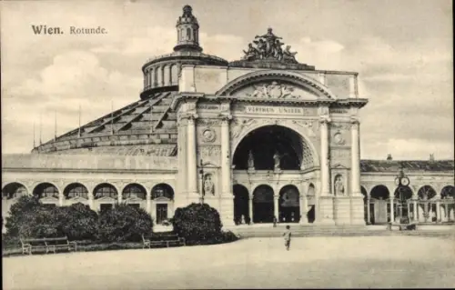 Ak Wien 2 Leopoldstadt, Rotunde