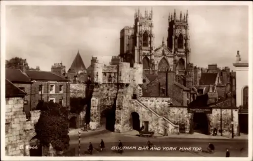 PC York Yorkshire England, Bootham Bar and York Minster