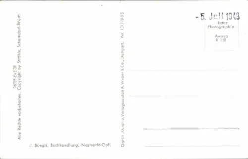 Ak Neumarkt in der Oberpfalz, Luftaufnahme Kloster St. Joseph,  Wald, Felder