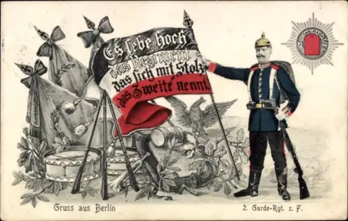 Ak Berlin, 2. Garde Regt. z. F.