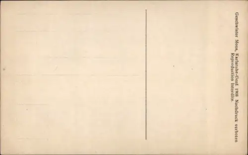 Ak Rosalie von Beust, Gräfin von Rhena, Portrait