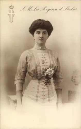 Ak Königin von Italien, Elena von Montenegro, Portrait