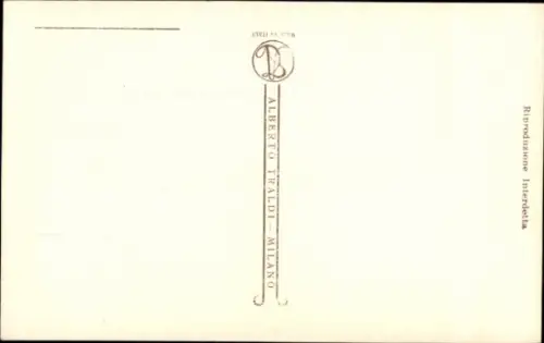 Ak König Umberto I. von Italien, Portrait