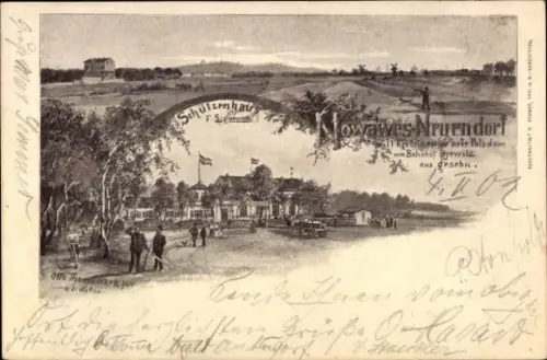 Künstler Ak Thomasczek, Otto, Neuendorf Nowawes Babelsberg Potsdam, Schützenhaus