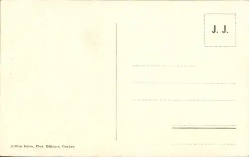 CPA Paysanne de Champéry, Frau in Tracht