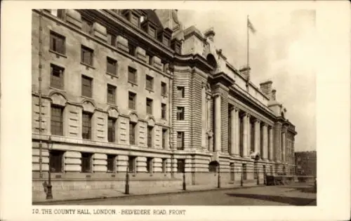 Ak London, The Country Hall, Belvedere Road, Front