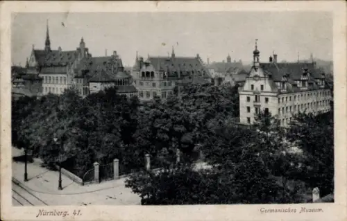 Ak Nürnberg,  Germanisches Museum
