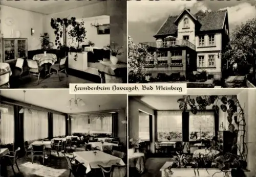 Ak Bad Meinberg am Teutoburger Wald, Fremdenheim Havergoh
