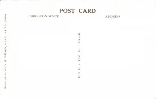 Ak Stirling Schottland, Kirche, Church of the Holy Rude,  Schwarz-Weiß-Foto