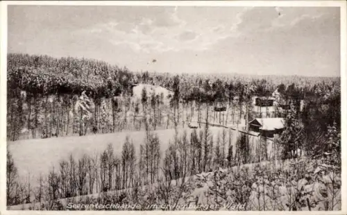 Ak Dorfhain in Sachsen, Seerenteichbaude
