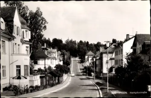 Ak Bad Steben im Frankenwald, Hemplastraße