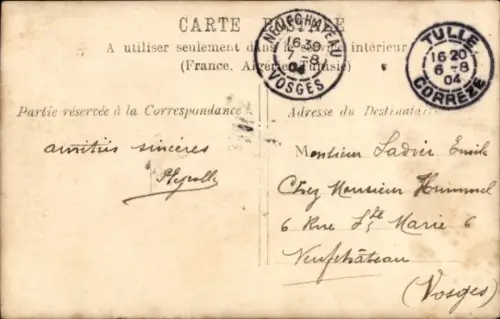 Foto Ak Tulle Corrèze, Teilansicht