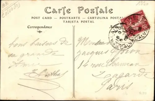 Ak Falaise Calvados, Le Val d'Ante, vue prise de la Route de Caen