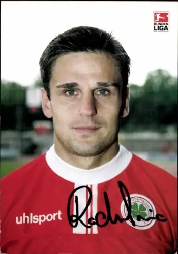 Autogrammkarte Fußballer Sasa Radulovic, SC Rot-Weiß Oberhausen, Autogramm