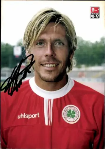 Autogrammkarte Fußballer Gauthier Remacle, SC Rot-Weiß Oberhausen, Autogramm