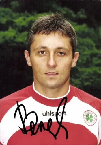 Autogrammkarte Fußballer Dimtcho Beliakov, SC Rot-Weiß Oberhausen, Autogramm